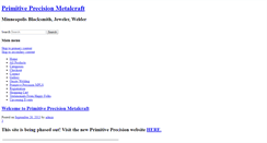 Desktop Screenshot of primitiveprecision.com